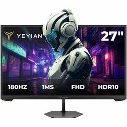 Imagen de QIAN - MONITOR GAMING YEYIAN 27 PULGAD AS FHD 1920X1080 180HZ FAST IPS