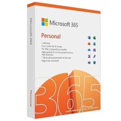 Imagen de MICROSOFT - M365 PERSONAL SPANISH SUBSCR 1YR LATAM ONLY MEDIALESS FY25H2