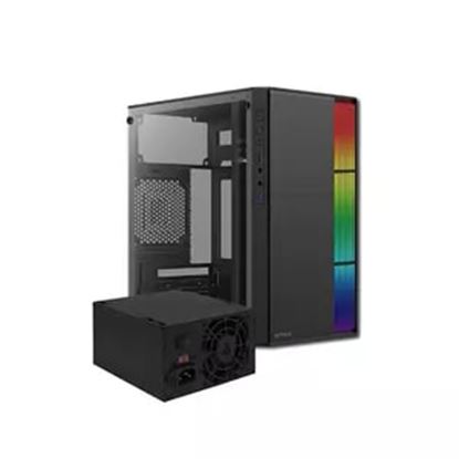 Imagen de ACTECK - GABINETE ACTECK MINI TORRE FUSION II GI440 / MAX MB M-ATX FUEN