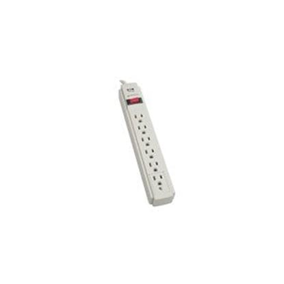 Imagen de EDIFIER - SUPRESOR DE PICOS TRIPP LITE 6 CONTACTOS 790J 1.2M CABLE GRIS