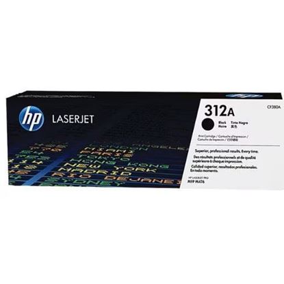 Imagen de HEWLETT PACKARD - HP 312A BLACK LASERJET TONER CARTRIDGE CF380A