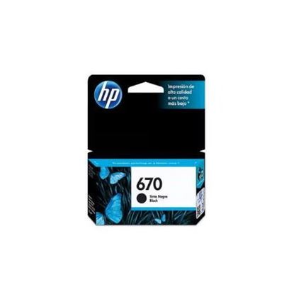 HEWLETT PACKARD - TINTA NEGRA HP 670 CZ113AL