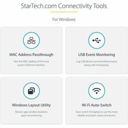 Imagen de STARTECH - DOCKING STATION UNIVERSAL PARA LAPTOP USB-C USB-A PD 100W