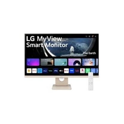Imagen de LG - MONITOR SMART LG MYVIEW DE 27 PULGADAS FHD IPS CON WEBOS BEIGE