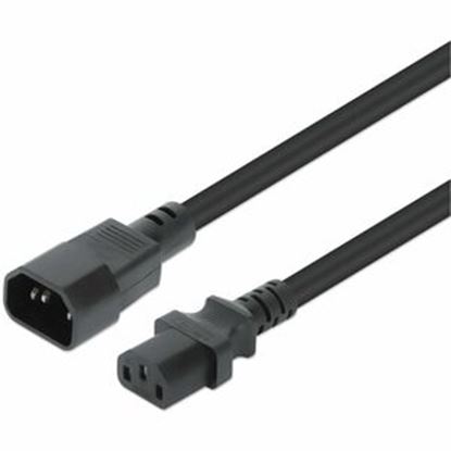 Imagen de IC - CABLE DE EXTENSIN DE ALIMENTAC PDU C13 A C14 3FT SERVIDOR MONITOR