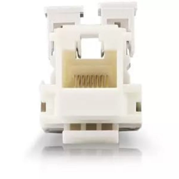 Imagen de PAQ. C/10 - BELDEN - CONECTOR JACK ENSON CAT6 COLOR BLANCO