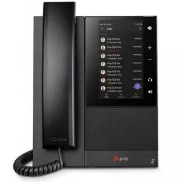 Imagen de HEWLETT PACKARD - HP POLY CCX 500 BUSINESS MEDIA PHONE FOR MICROSOFT TEAMS AND POE