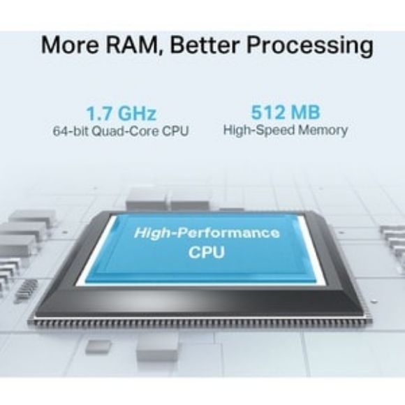 Imagen de TP-LINK - TP-LINK ROUTER AX5400 GIGABIT WI-FI 6E IA DE TRI-BANDA