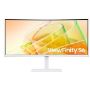 Imagen de SAMSUNG - MONITOR SAMSUNG 34 VIEWFINITY S6 CURVO UWQHD-IPS-5MS-100HZ-BLANCO