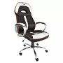 Imagen de NACEB - SILLA GAMER NACEB 0910 WARHAMME R NEGRO/BLANC 120KG DESCANSA BRAZOS