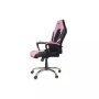 Imagen de NACEB - SILLA GAMER NACEB TITAN ROSA 12 0KG DESCANSA BRAZOS ACOJINADOS