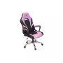 Imagen de NACEB - SILLA GAMER NACEB TITAN ROSA 12 0KG DESCANSA BRAZOS ACOJINADOS