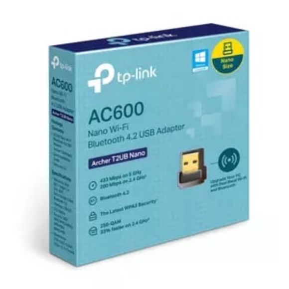 Imagen de TP-LINK - AC600 NANO WI-FI BLUETOOTH 4.2 USB ADAPTER