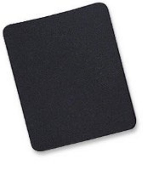 Imagen de PAQ. C/10 - MANHATTAN - MOUSEPAD 6MM SUELTO, NEGRO                                            