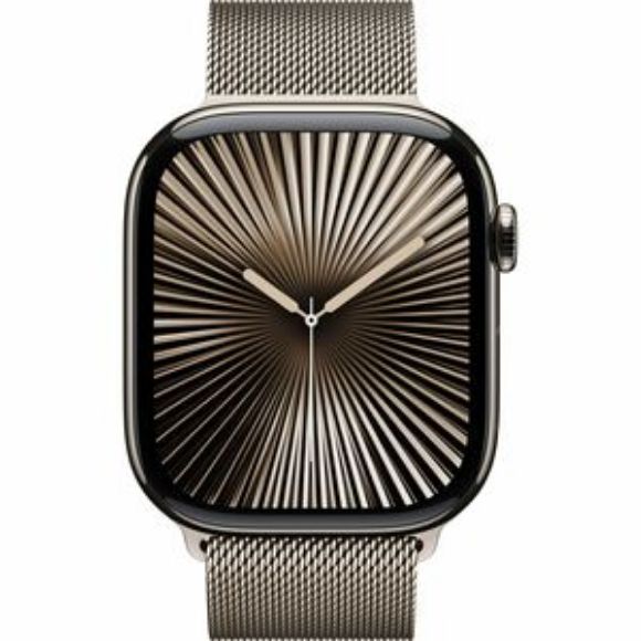 Imagen de APPLE - APPLE WATCH SERIES 10 GPS + CEL LULAR 46MM NATURAL TITANIUM CASE WI