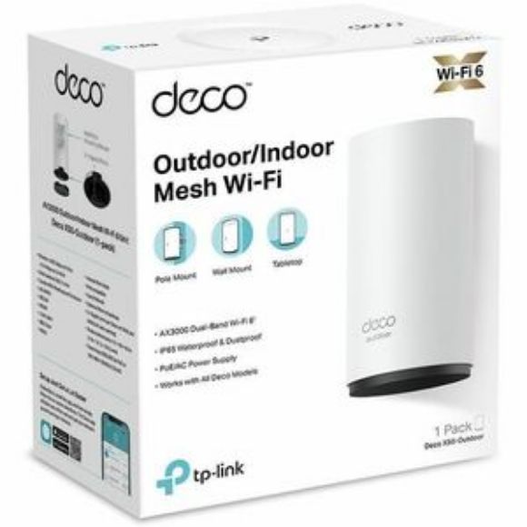 Imagen de TP-LINK - SISTEMA DECO X50-OUTDOOR WI-FI 6 MESH AI AX3000 PARA EXTERIORES 1