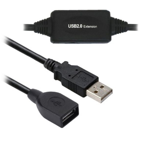 Imagen de DTC - B-ROBOTIX - CABLE USB V2.0 EXTENSIÓN ACTIVA 20 MTS.