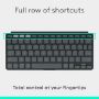 Imagen de LOGITECH - WIRELESS KEYBOARD TO GO 2 GRAFITO