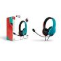 Imagen de VORAGO - LVL40 WIRED STEREO HEADSET FOR NINTENDO SWITCH JOYCON BLUE/RED