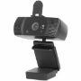 Imagen de IC - CAMARA WEB FULL HD USB ROTACION 360 NEGRA