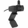 Imagen de IC - CAMARA WEB FULL HD USB ROTACION 360 NEGRA