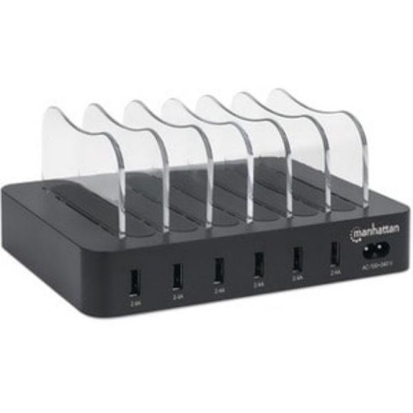 Imagen de IC - ESTACION DE CARGA USB-A 6 DISPOSITIVOS 50W