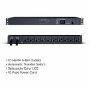 Imagen de CYBER POWER - METERED ATS PDU 15A 1U 120V 2 X NEMA 5-15P 10 X NEMA 5-15R