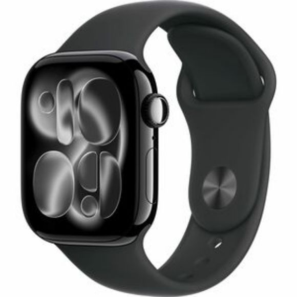 Imagen de APPLE - APPLE WATCH SERIES 11 GPS CELU NEGRO AZABACHE CON CORREA DEPORTIVA