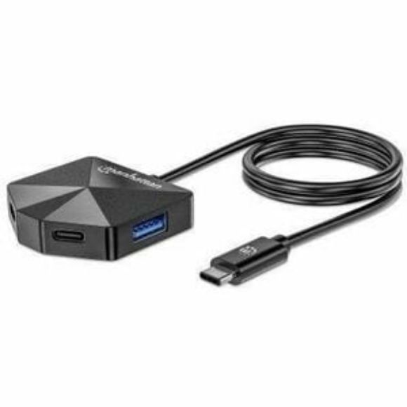 Imagen de IC - HUB USB-C 3.2 CON 4 PUERTOS 2 USB-A Y 2 USB-C 5GBPS