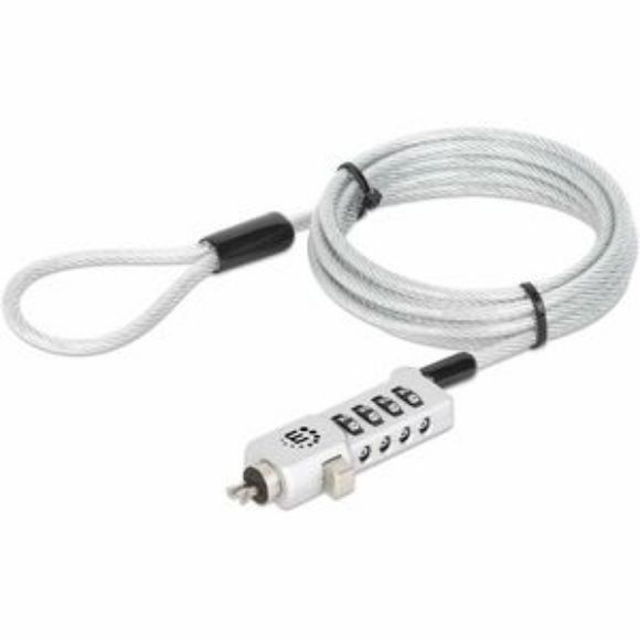 Imagen de IC - CANDADO CON COMBINACION PARA LAPTOP 3 EN 1 NOBLE-WEDGE NANO Y