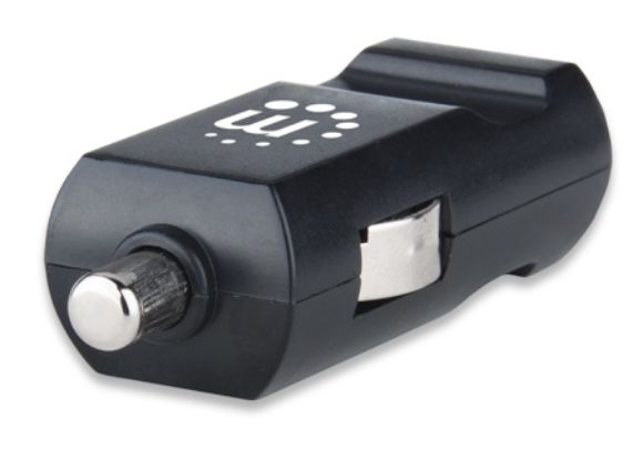 Imagen de PAQ. C/3 - MANHATTAN - CARGADOR USB PARA AUTO CEL/TABLET                                     