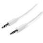 Imagen de PAQ. C/5 - STARTECH - CABLE 1M AUDIO ESTEREO 3.5MM MINIJACK PLUG MACHO MACHO .
