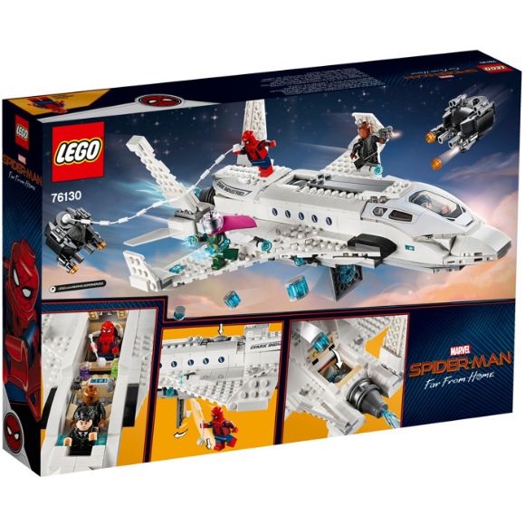 Imagen de LEGO - 76130 MARVEL SPIDERMAN JET STARK Y EL ATAQUE DEL DRON 504 PZAS.