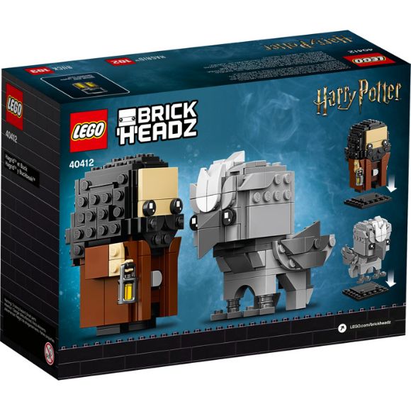 Imagen de LEGO - 40412 HARRY POTTER BRICK HEADZ HAGRID Y BUCKBEAK 270 PZAS.