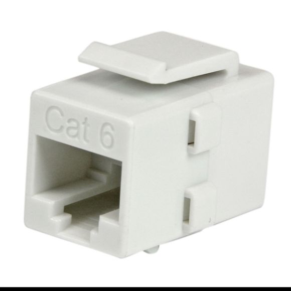 Imagen de STARTECH - ACOPLADOR KEYSTONE DE CABLE RED ETHERNET CAT6 RJ45 HEMBRA .