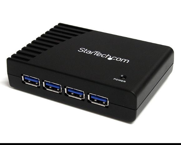 Imagen de STARTECH - HUB CONCENTRADOR USB 2.0 COMPACTO DE 4 PUERTOS NEGRO