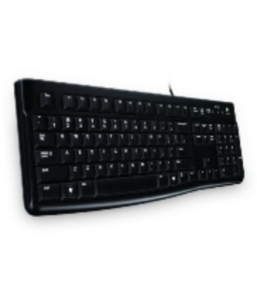 Imagen de PAQ. C/2 - LOGITECH - TECLADO LOGITECH K120 NEGRO USB NEGRO