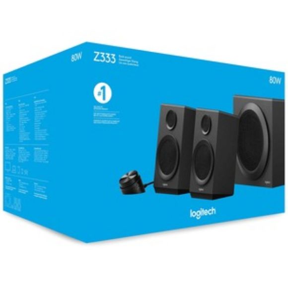 Imagen de LOGITECH - BOCINA MULTIMEDIA Z333-N/A-3.5 MM-N/A-AMR-403-AMR/MX