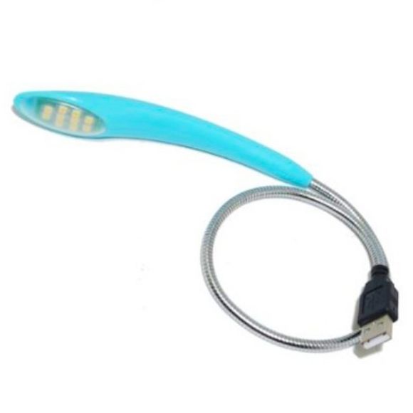 Imagen de PAQ. C/2 - DTC - GENERICO - LAMPARA USB FLEXIBLE TOUCH AZUL   