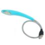 Imagen de PAQ. C/2 - DTC - GENERICO - LAMPARA USB FLEXIBLE TOUCH AZUL   