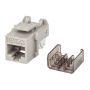 Imagen de PAQ. C/3 - IC - JACK RJ45 CAT6A UTP KEYSTONE DE IMPACTO GRIS