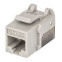Imagen de PAQ. C/3 - IC - JACK RJ45 CAT6A UTP KEYSTONE DE IMPACTO GRIS