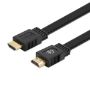 Imagen de PAQ. C/2 - IC - CABLE HDMI 2.0 PLANO 4K 1.0M UH D M-M
