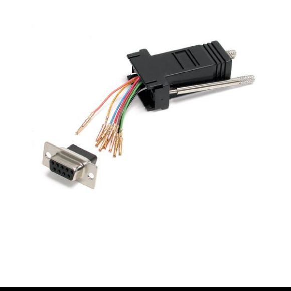 Imagen de PAQ. C/3 - STARTECH - ADAPTADOR MODULAR SERIAL DB9 A A RJ45 HEMBRA A HEMBRA