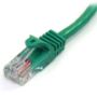 Imagen de PAQ. C/2 - STARTECH - CABLE 2M VERDE RED 100MBPS CAT5E ETHERNET RJ45 SNAGLESS