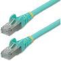 Imagen de PAQ. C/2 - STARTECH - CABLE 1.8M CAT6A AGUAMARINA SNAGLESS POE 100W RJ45