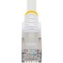 Imagen de STARTECH - CABLE 3M ETHERNET CAT6A BLANCO SNAGLESS POE 100W RJ45
