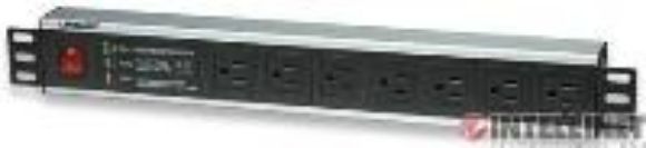 Imagen de INTELLINET - BARRA 7 CONT RACK/GAB SUPRESOR/SWITCH                                 