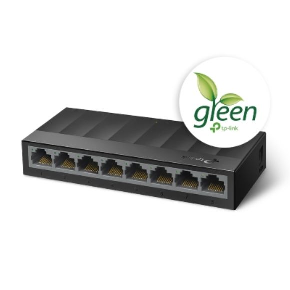 Imagen de TP-LINK - LITEWAVE 8-PORT GIGABIT DESKTOP SWITCH 8GIGABIT RJ45 PORTS DESKT