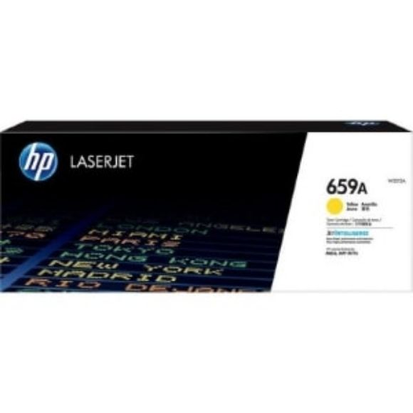 Imagen de HEWLETT PACKARD - HP 659A YELLOW LASERJET TONER CARTRIDGE